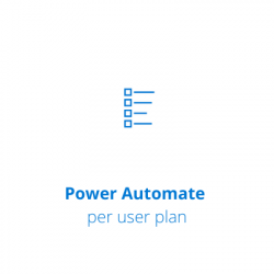 Power Automate per user plan